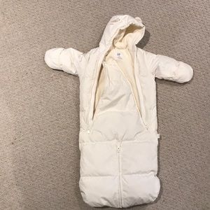 Baby gap snowsuit gently used